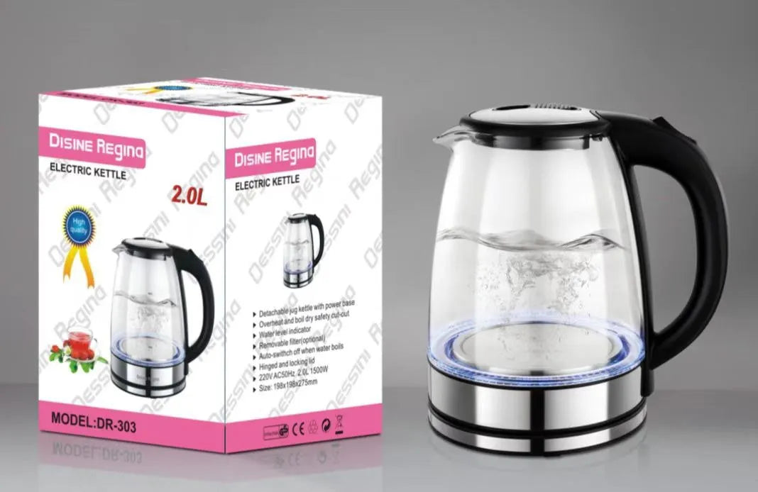 2L Glass Kettle