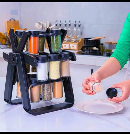 Rotating Spice Rack – Keep Your Kitchen Organized and Flavorful